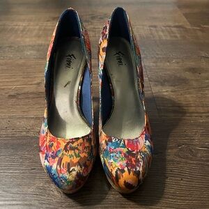 Fioni colorful heels